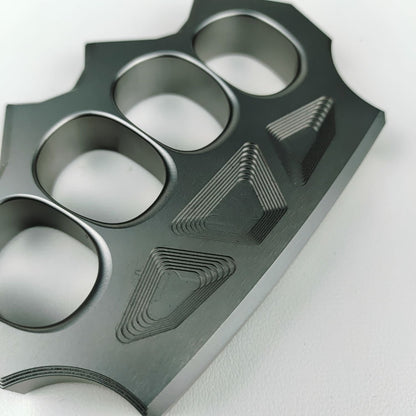 Artistic CNC‑Machined Four‑Finger Hobby Collectible EDC Ornament