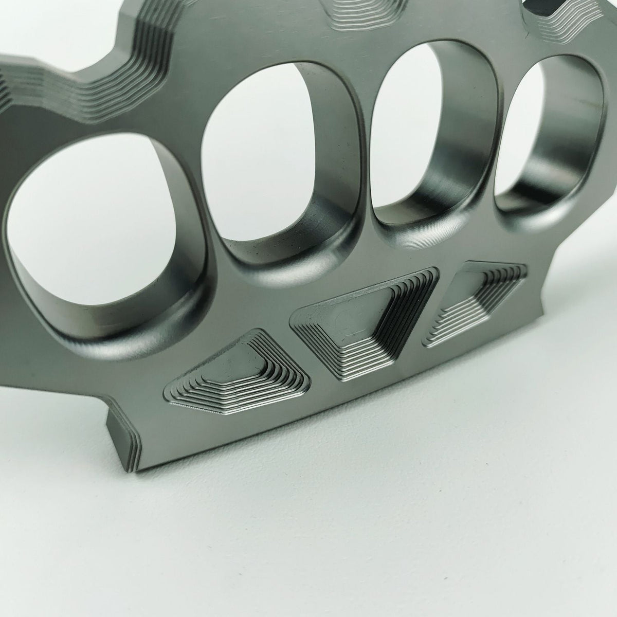 Artistic CNC‑Machined Four‑Finger Hobby Collectible EDC Ornament