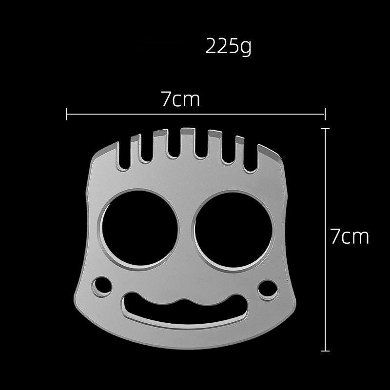 Lächelnder errötender Totenkopf Multifunktions-EDC-Werkzeug aus Stahl