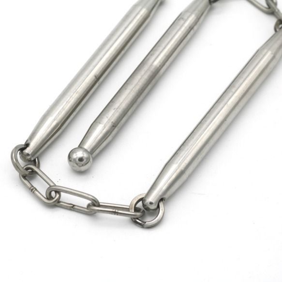 Stainless Steel 3‑Segment Martial Arts Practice Hobby Tool