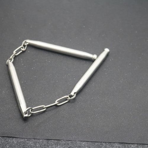Stainless Steel 3‑Segment Martial Arts Practice Hobby Tool