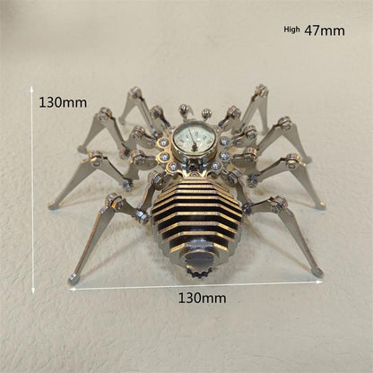 Zeit Spinne Stahl Statisches Puzzle Spielzeug Dekoration