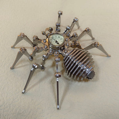 Zeit Spinne Stahl Statisches Puzzle Spielzeug Dekoration