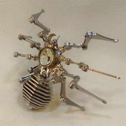 Zeit Spinne Stahl Statisches Puzzle Spielzeug Dekoration