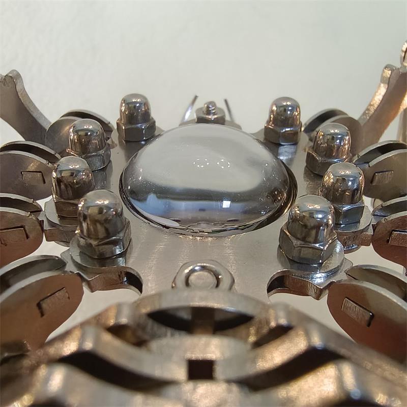 Zeit Spinne Stahl Statisches Puzzle Spielzeug Dekoration