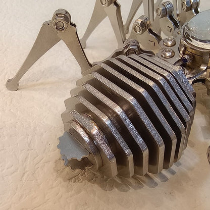 Zeit Spinne Stahl Statisches Puzzle Spielzeug Dekoration