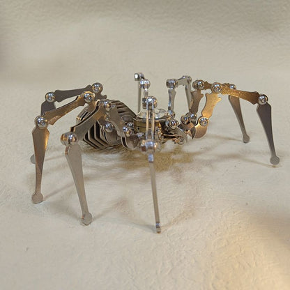 Zeit Spinne Stahl Statisches Puzzle Spielzeug Dekoration