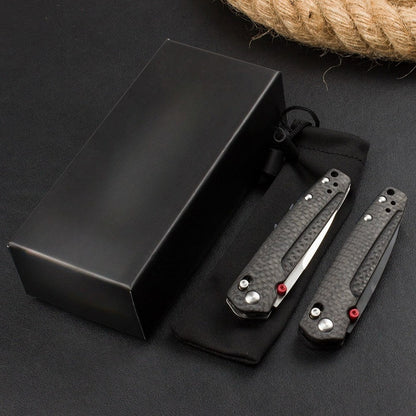 BM485 Carbon Fiber Handle D2 Outdoor Folding Tool