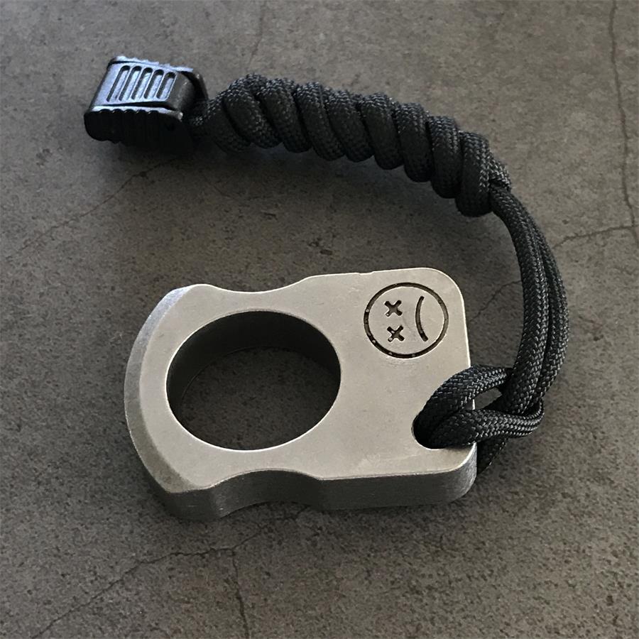 High‑Quality Steel Single Finger Pocket EDC Collectible