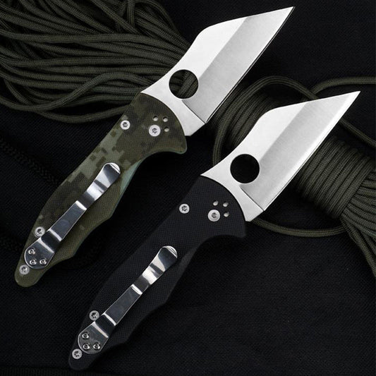 Strumento tascabile pieghevole EDC con manico G10