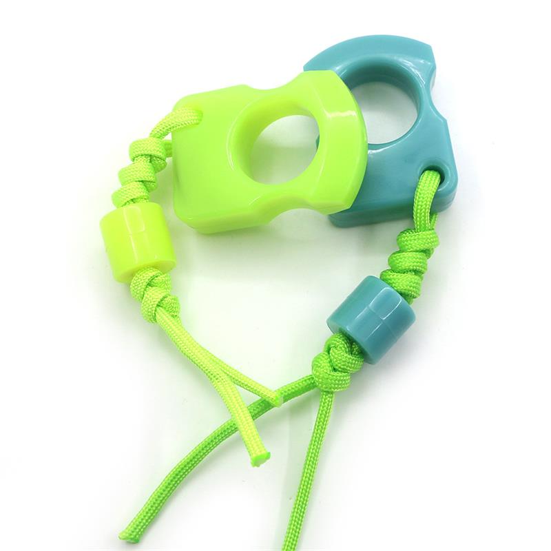 Single Hole PA Plastic Fluorescent Outdoor Portable EDC Outdoor Tool