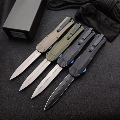 BM3400 G10 Verbundgriff mit mattem Titan-Finish für tragbare Outdoor-Werkzeuge