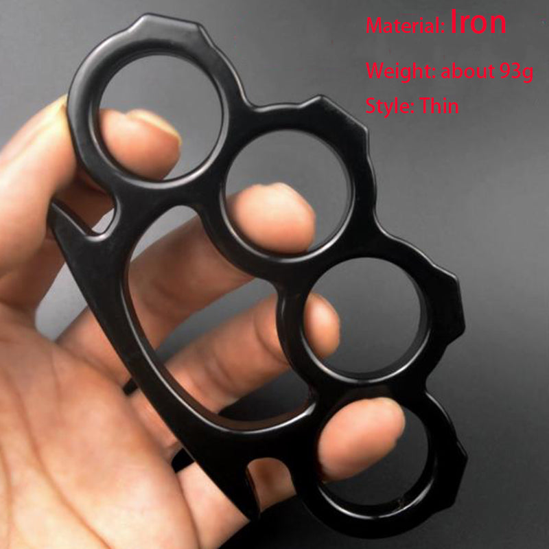 Iron Four Finger Thin Style Hobby Decor Collectible
