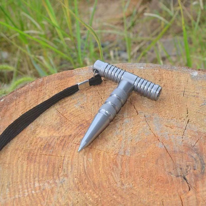 Outdoor-Multi-Style-Aluminiumstift, tragbares EDC-Werkzeug