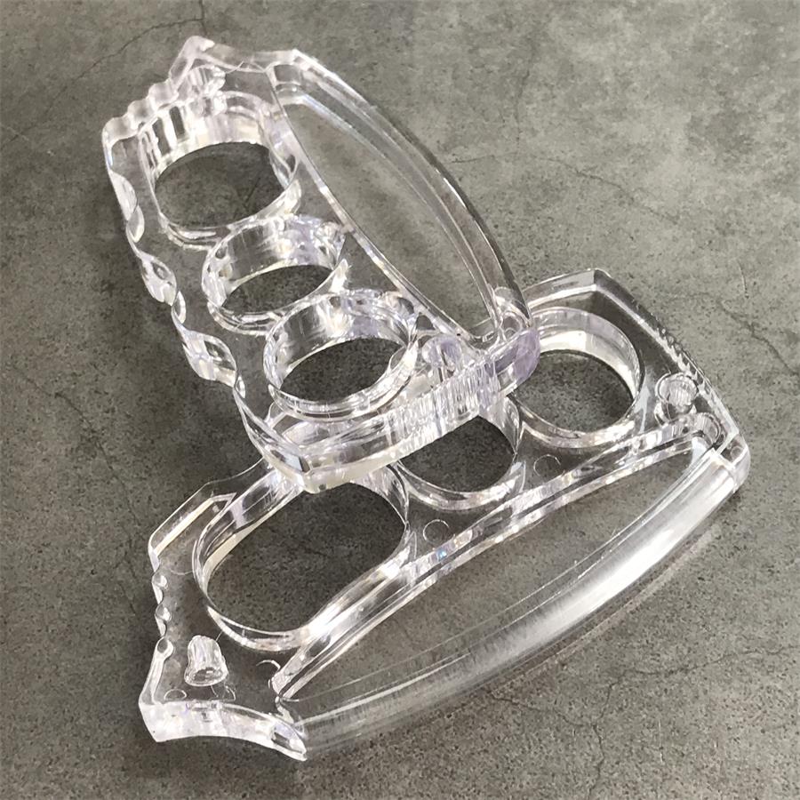 Kunststoff Transparent Outdoor EDC Große Loch Werkzeug