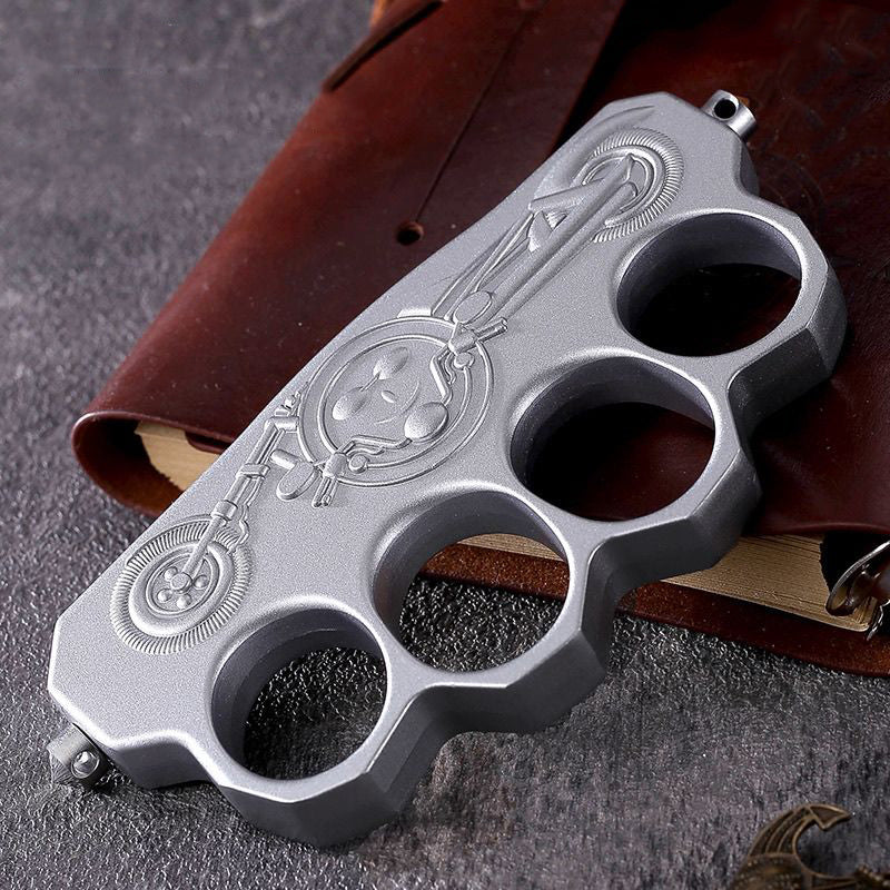Creative‑Pattern Thickened Zinc‑Alloy Outdoor EDC Multi‑Functional Tool