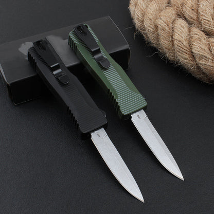 BM 4850 Mini Zink-Aluminiumgriff Stonewashed Outdoor-Taschenwerkzeug