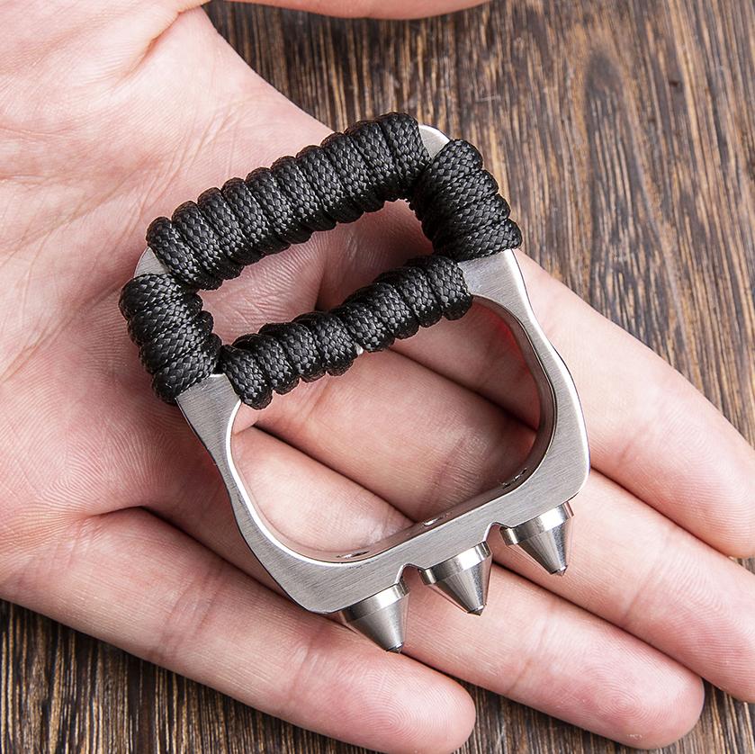 2 Finger Brass Knuckles - Tacsafeworld EDC Gadgets