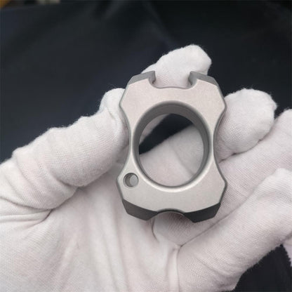 Mini Multifunktionaler Flaschenöffner aus Stahl (EDC-Tool)