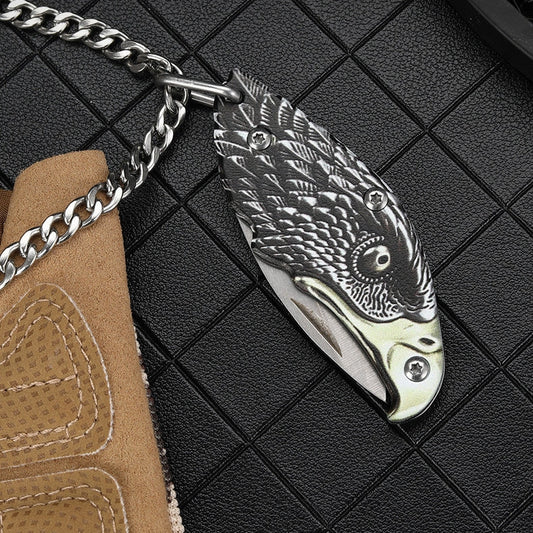 Adler faltbares Outdoor tragbares Schlüsselanhänger-Dekoration EDC-Werkzeug