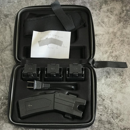 Schwarz-grünes tragbares Outdoor-Werkzeugset