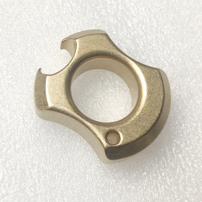 Multifunktionaler Flaschenöffner aus Metall (TC4) – Tragbares EDC-Werkzeug
