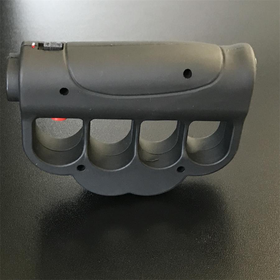Multifunctional Black Four-hole EDC Outdoor Tool for Easy Carrying