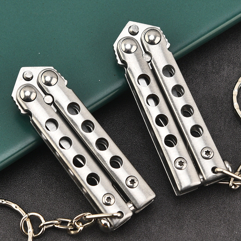 Mini Faltbarer Schlüsselanhänger EDC Tragbares Outdoor-Werkzeug