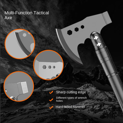 Kit multifunzione da esterno con pala e attrezzi