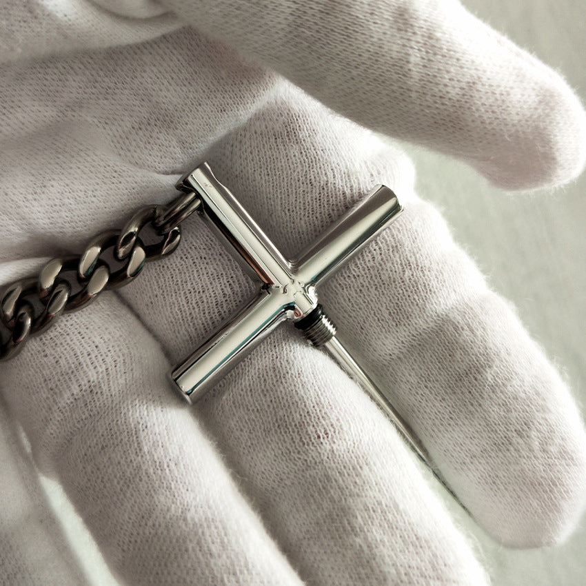 304 Steel Toothpick Titanium Chain Portable EDC Tool