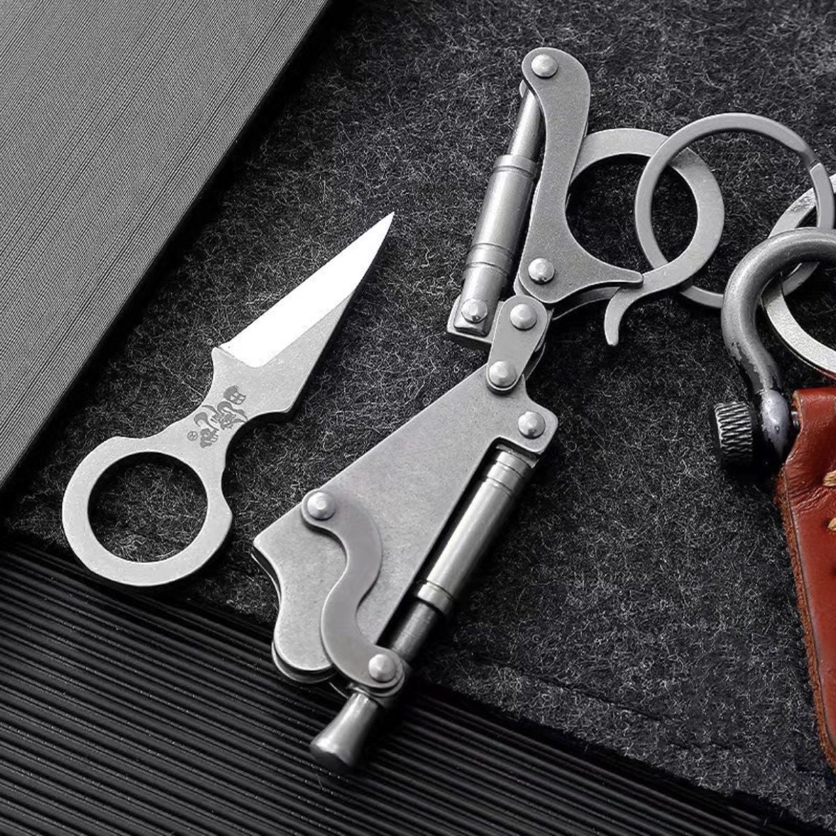 Taschenrucksack Schlüsselanhänger EDC Werkzeug