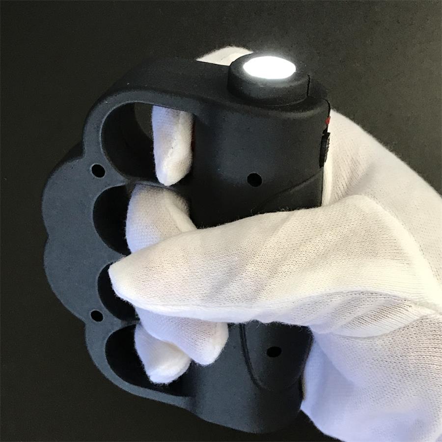Multifunctional Black Four-hole EDC Outdoor Tool for Easy Carrying