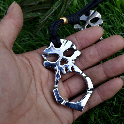 Skull Single Finger Bottle Opener Decor Collectible