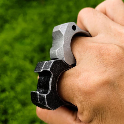Multifunktionaler Mini-Stahl-Flaschenöffner Outdoor EDC Werkzeug