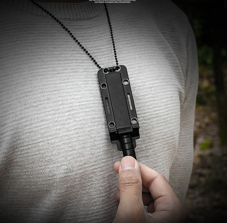 Halskette kleines Multifunktions-EDC tragbares Outdoor-Werkzeug