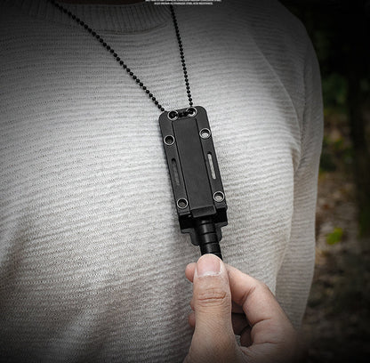 Halskette kleines Multifunktions-EDC tragbares Outdoor-Werkzeug