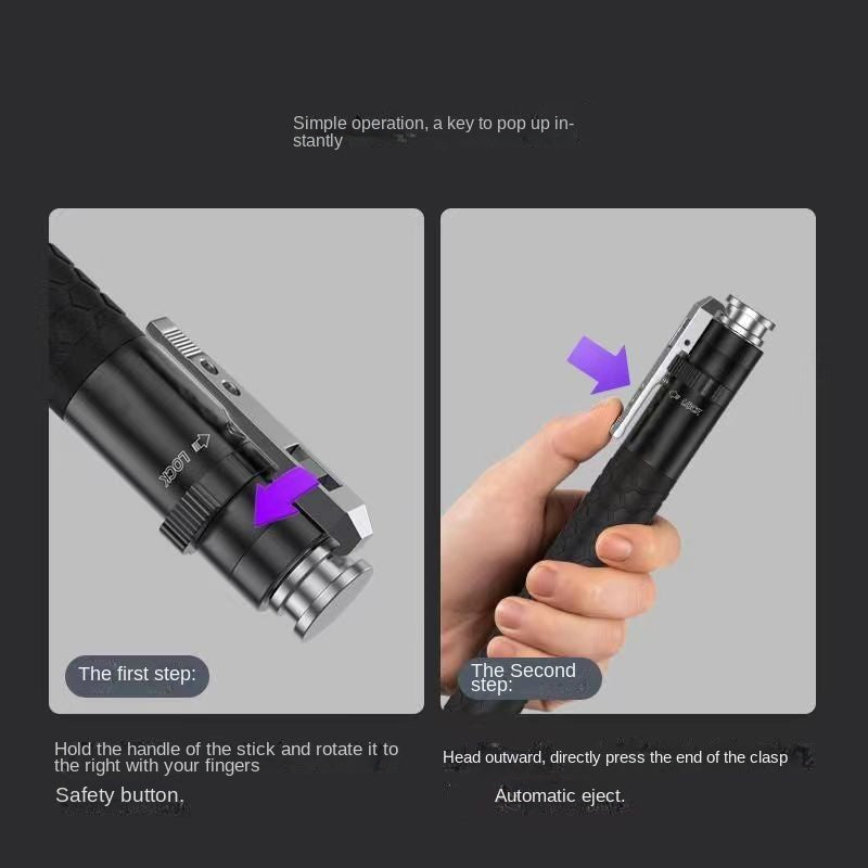Pen-shaped 4142 Alloy Steel Portable Outdoor Tool