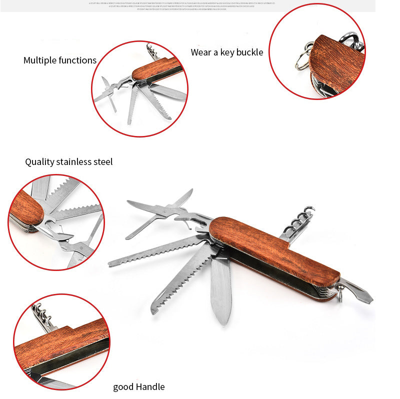 Multifunktionales Outdoor-Tool Faltbar EDC Tragbar