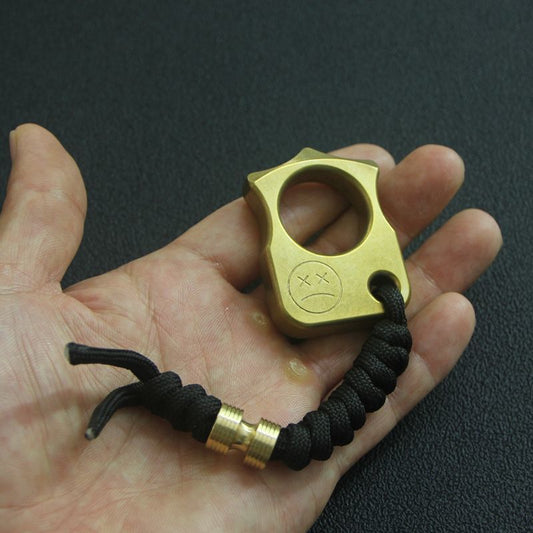 Einloch-Messing-Mini-EDC-Rucksack-Tool