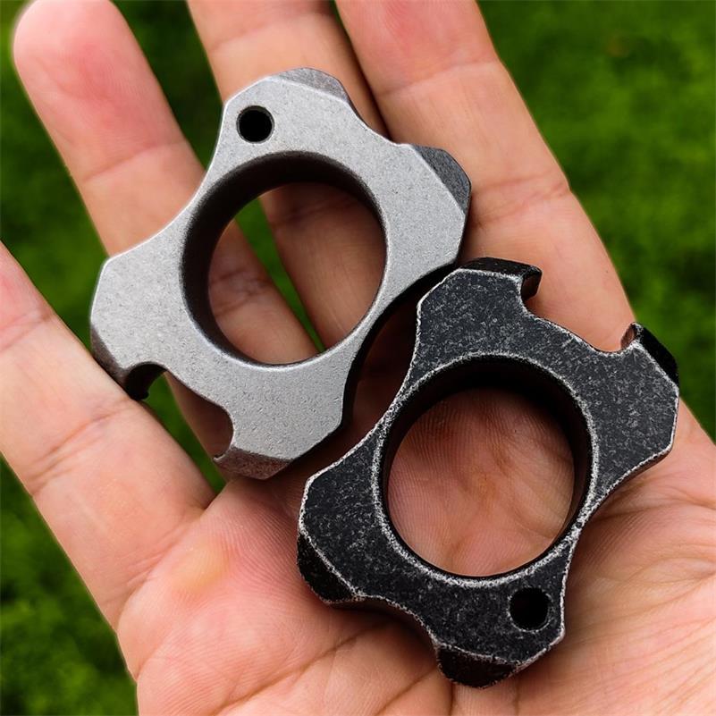 Multifunktionaler Mini-Stahl-Flaschenöffner Outdoor EDC Werkzeug