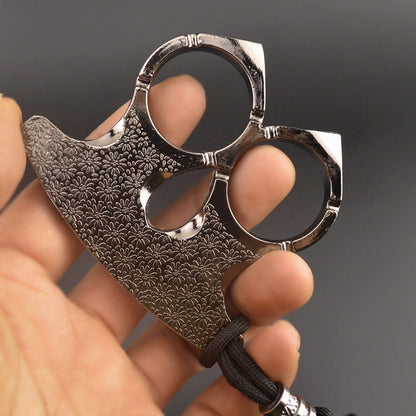 Gold Embossed Zinc Alloy EDC Pocket Collectible