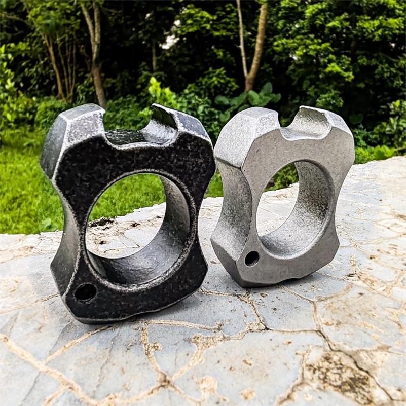 Multifunktionaler Mini-Stahl-Flaschenöffner Outdoor EDC Werkzeug