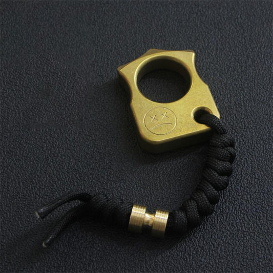 Einloch-Messing-Mini-EDC-Rucksack-Tool