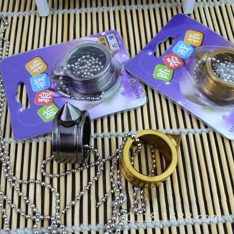 Ein-Finger-Ring-Anhänger-Taschen-EDC-Werkzeuge