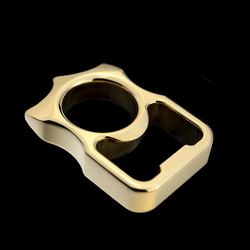 Metall und Eisen Outdoor Portable EDC Flaschenöffner