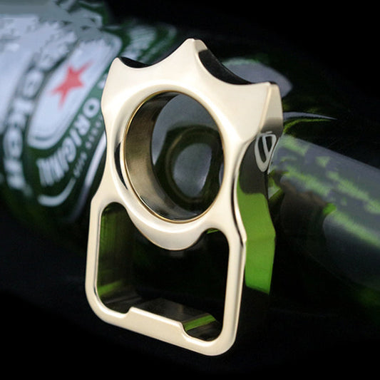 Metall und Eisen Outdoor Portable EDC Flaschenöffner