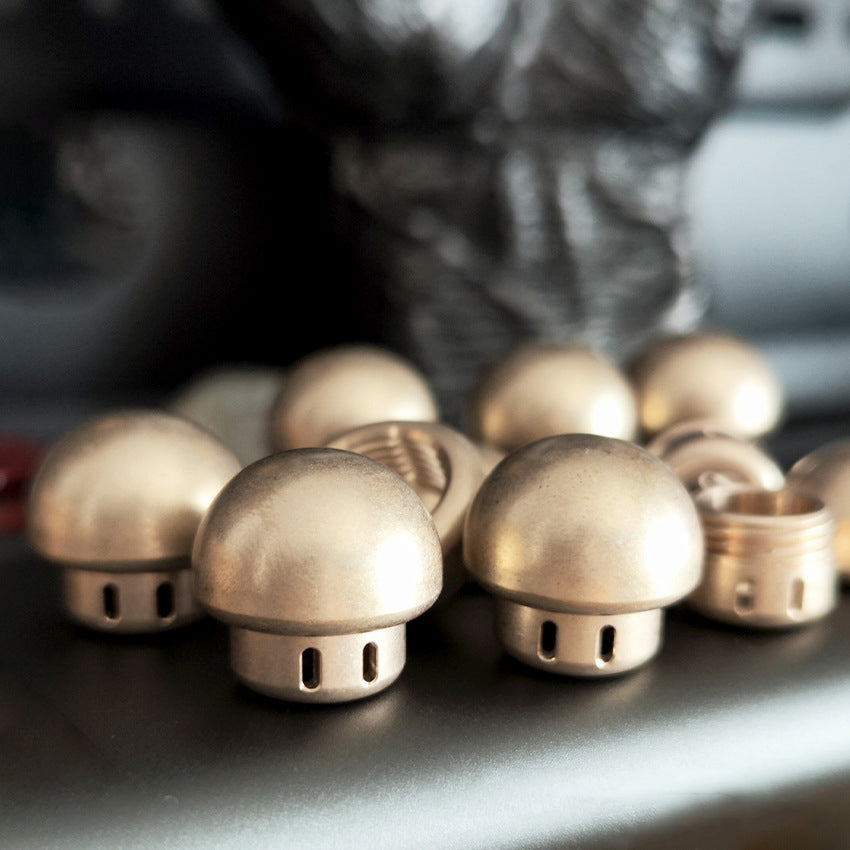 Messing Pilz-Anhänger Schirmseil DIY-Werkzeug
