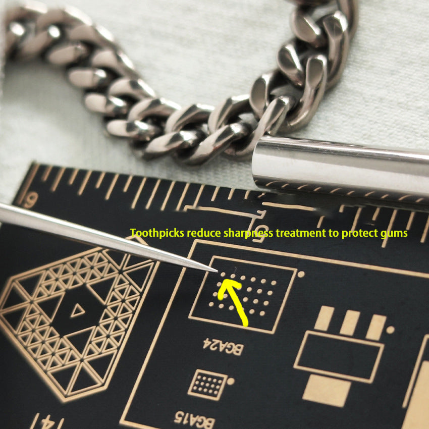 304 Steel Toothpick Titanium accessoryr Portable EDC Tool