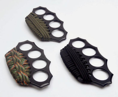 Paracord‑Wrapped Zinc‑Alloy Hobby Collectible Metal Ornament