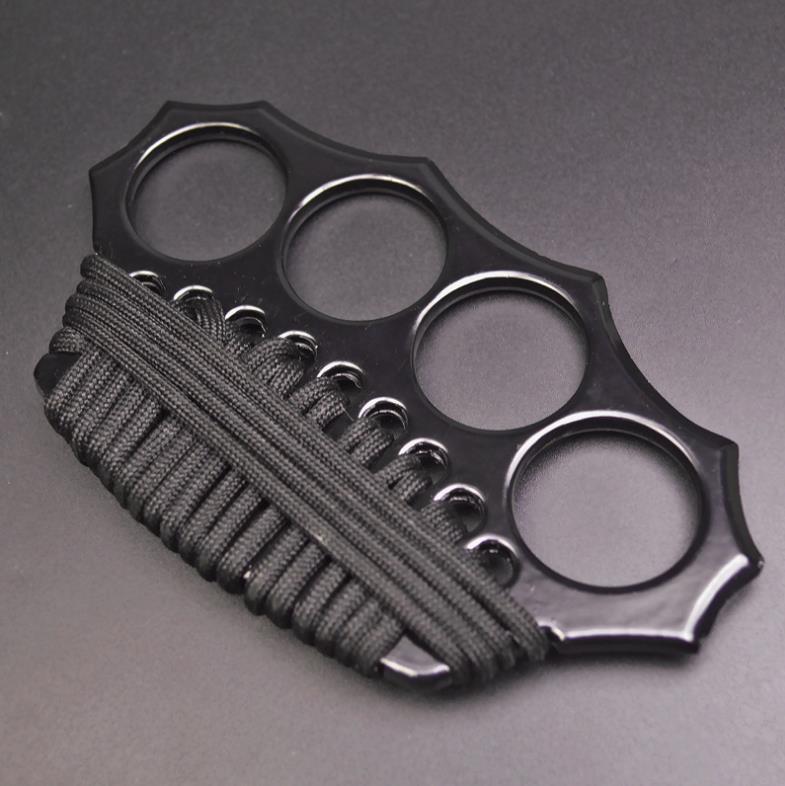 Paracord‑Wrapped Zinc‑Alloy Hobby Collectible Metal Ornament